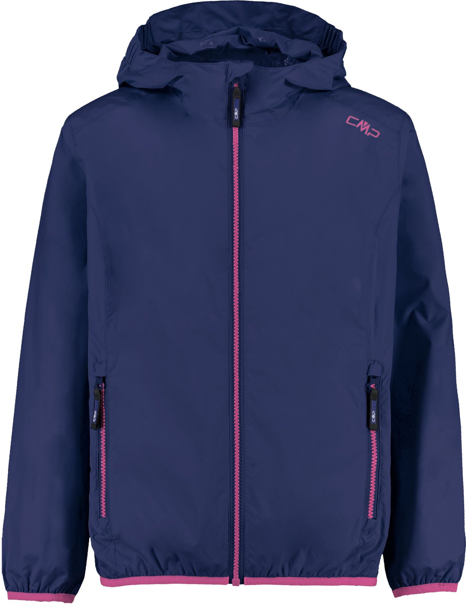 Mädchen Regenjacke Pack Pocket mit Kapuze 1