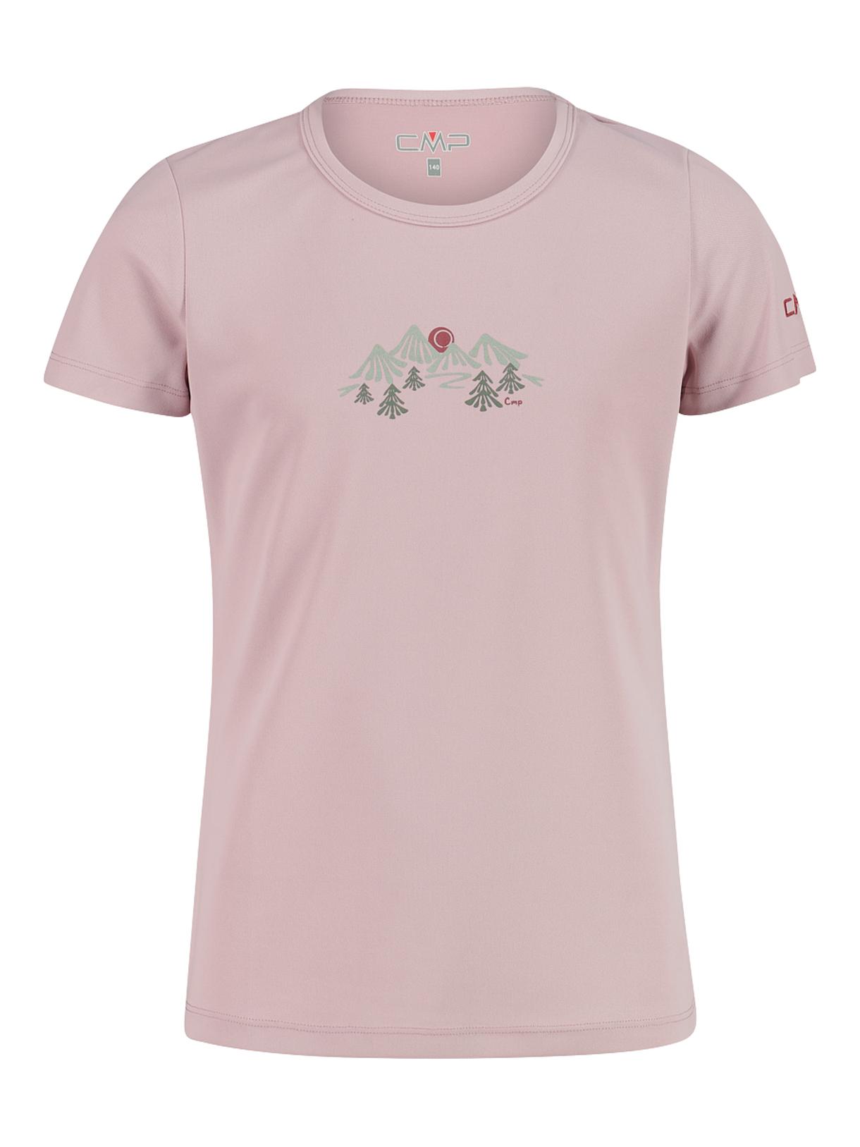 Mädchen T-Shirt aus Piqué mit Dry-Function 1