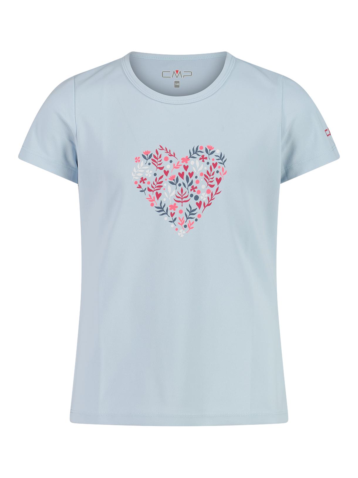 Mädchen T-Shirt aus Piqué mit Dry-Function 1