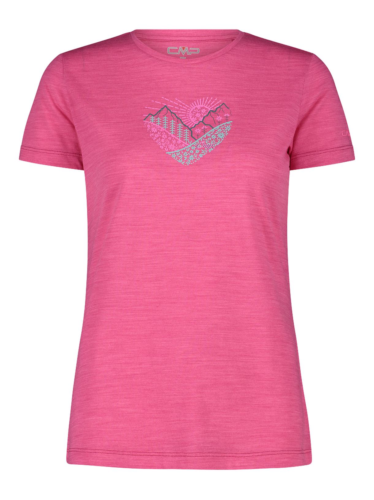 Performance Damen Merino T-Shirt 1