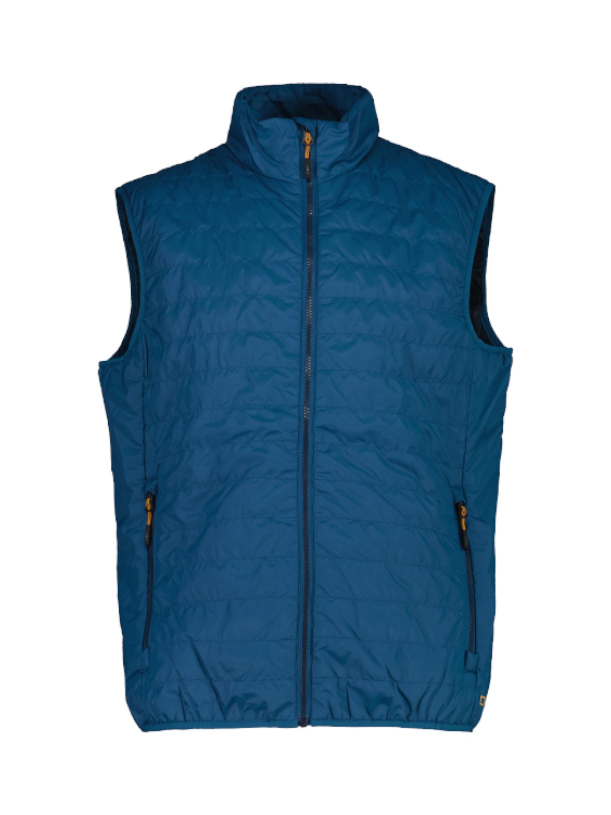 wasserabweisende Herren Weste mit Feel Warm Flat blau 1