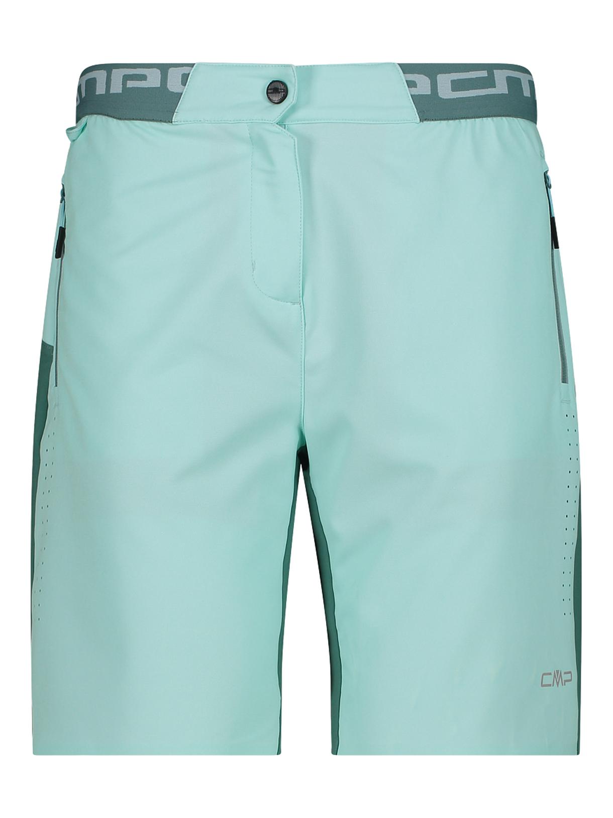 Damen Free Bike Bermuda Shorts mit Sitzpolster 1