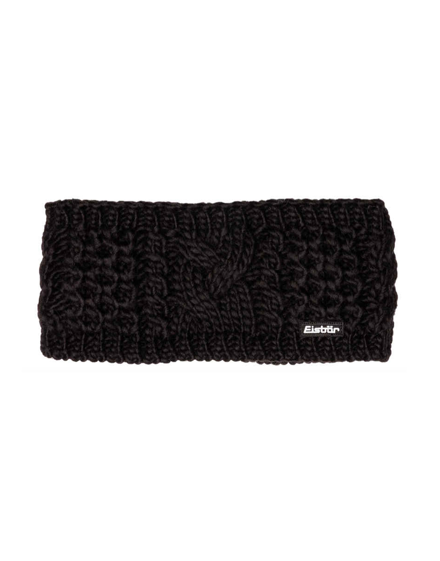 Afra Fleece Strick Stirnband mit Merinowolle 1