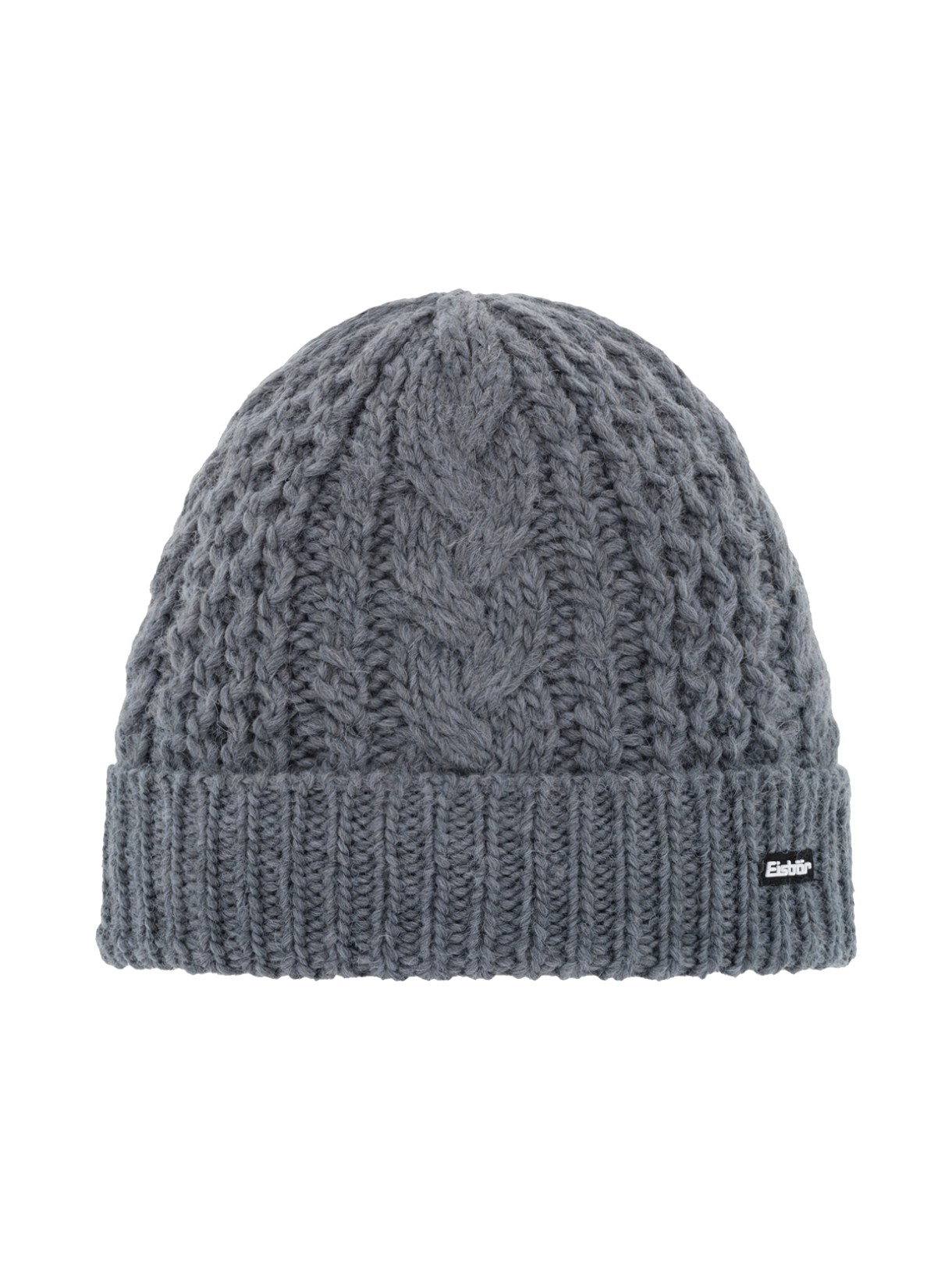 Afratos Grob-Strick Zopfmuster Damen Mütze mit Merinowolle 1