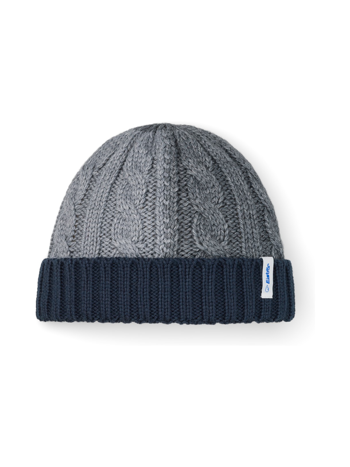 Alba Zopfstrick Mütze mit Merinowolle 1