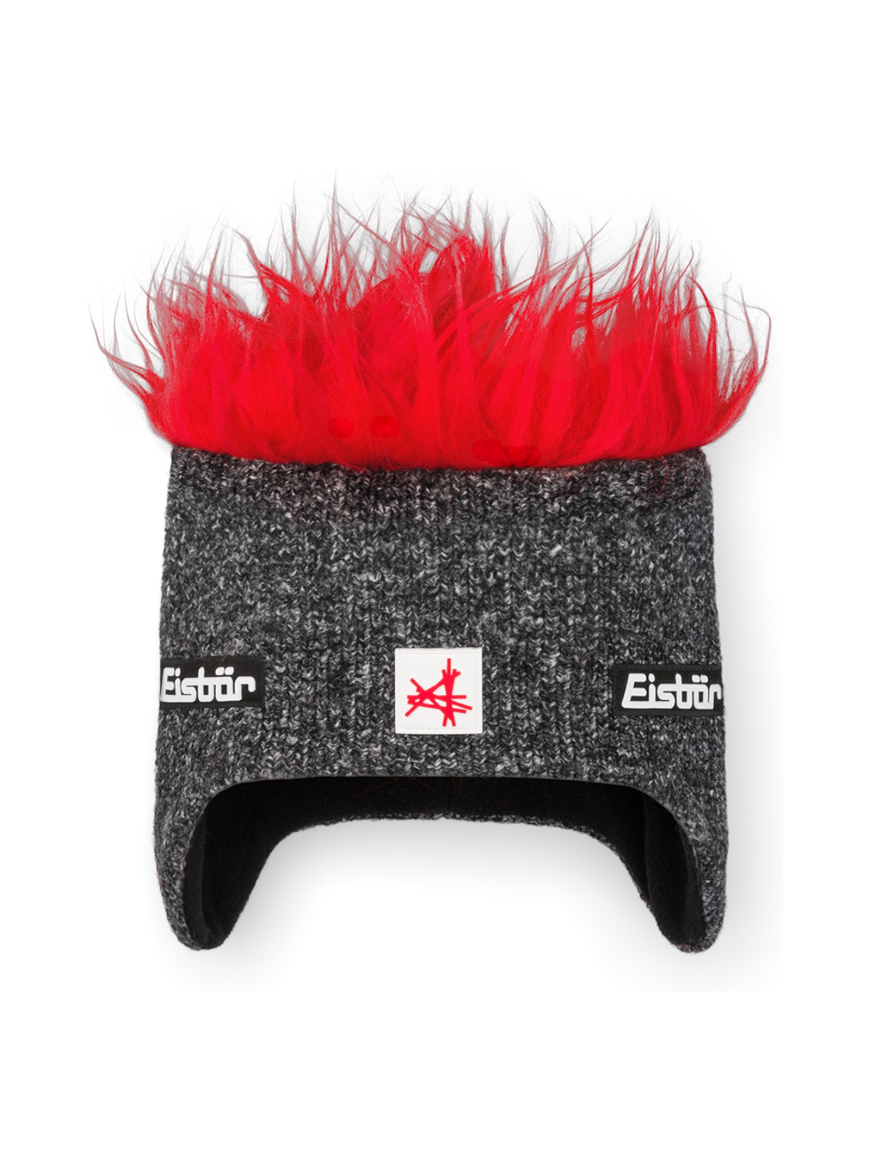 Cocker Fleece Ski Austria Mütze mit Kunstfell Haaren 1