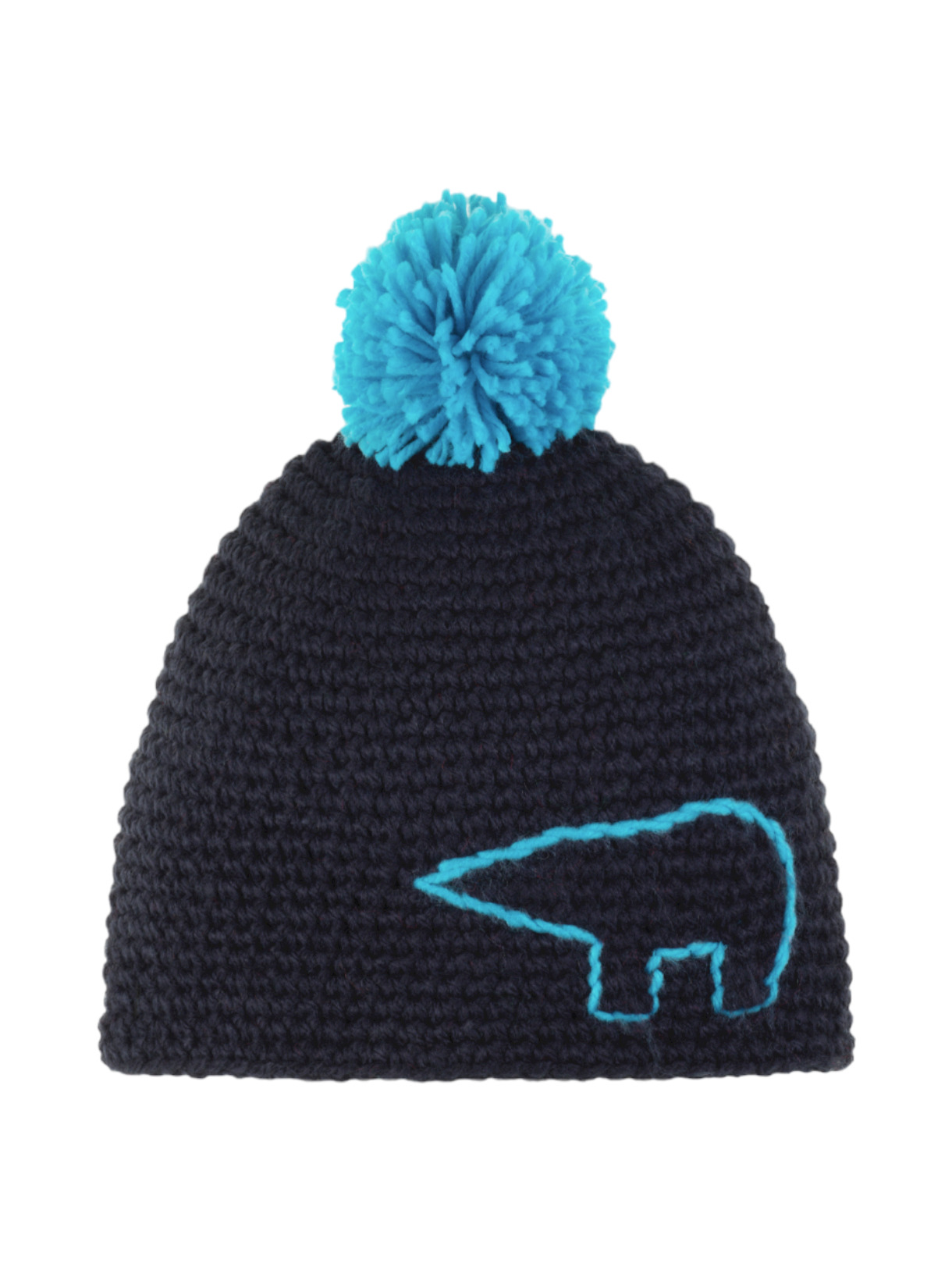Jay Pompon Kinder Mütze 1