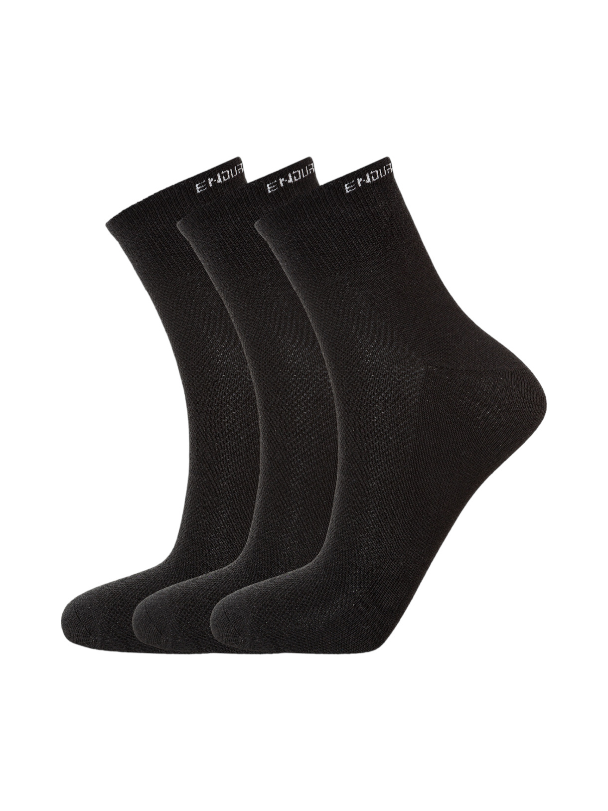 Alcudia Viscose (Bamboo) Quarter Run 3-er Pack Laufsocken 1