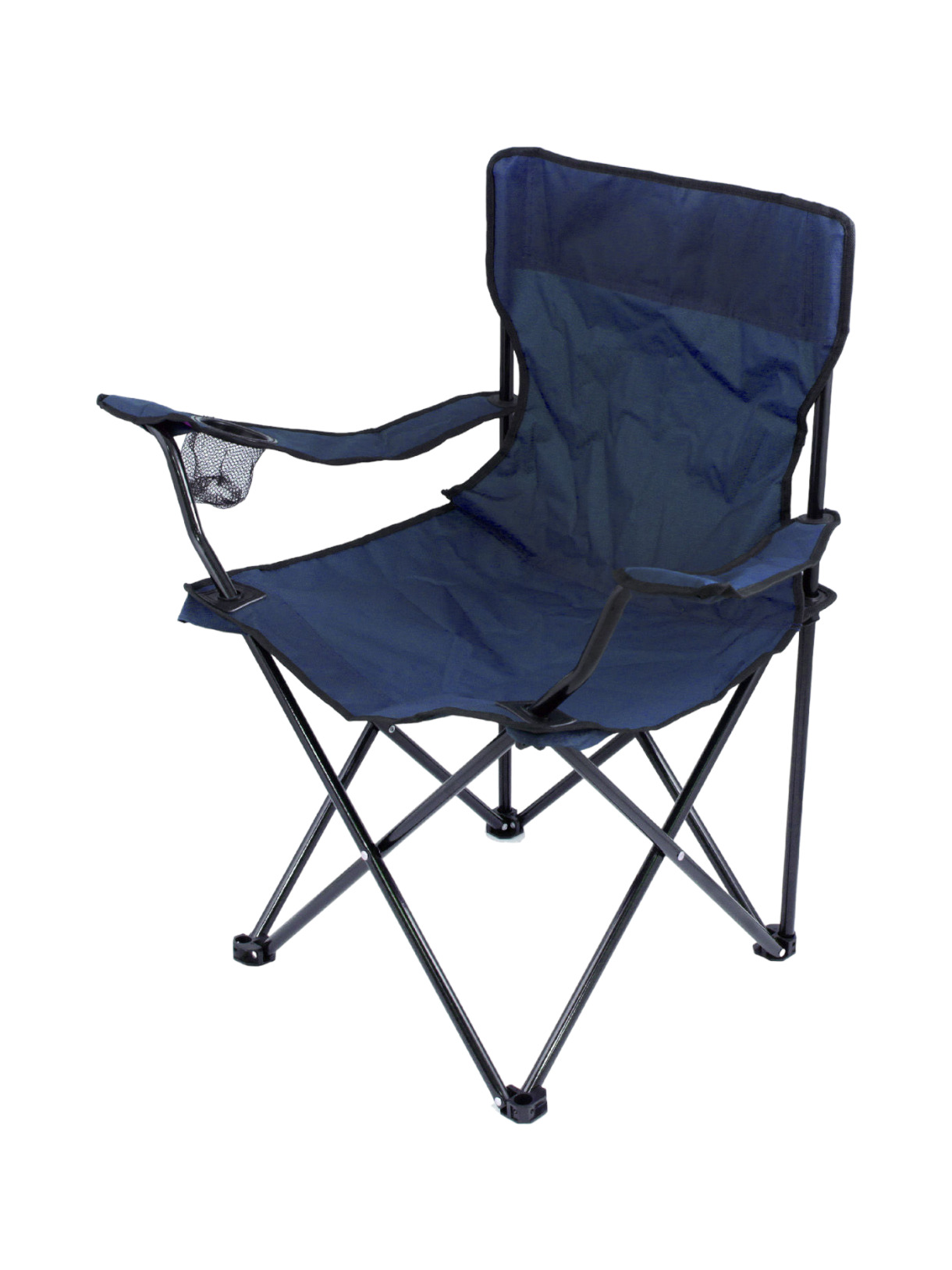 Angler Sessel Camping Stuhl mit Getränkehalter 1