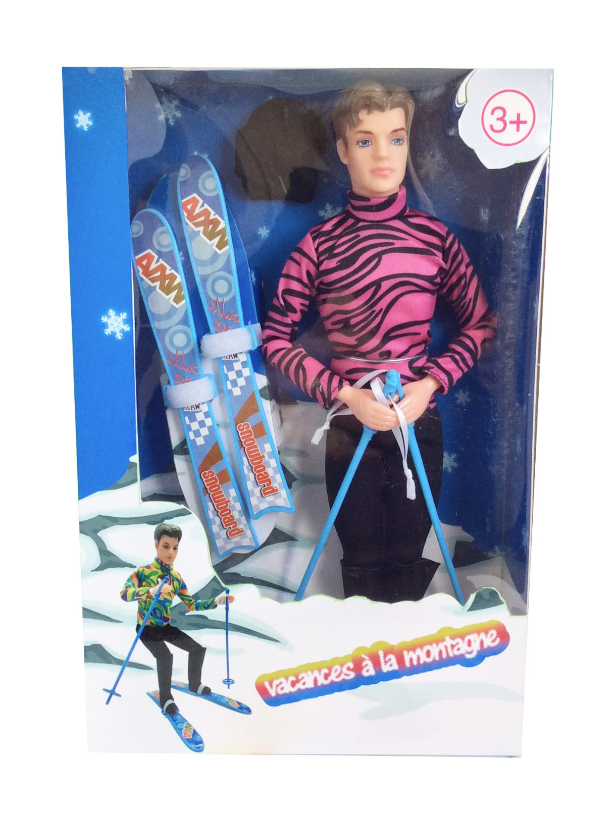 Puppen Set Winter Mann Kinder Spielzeug 1