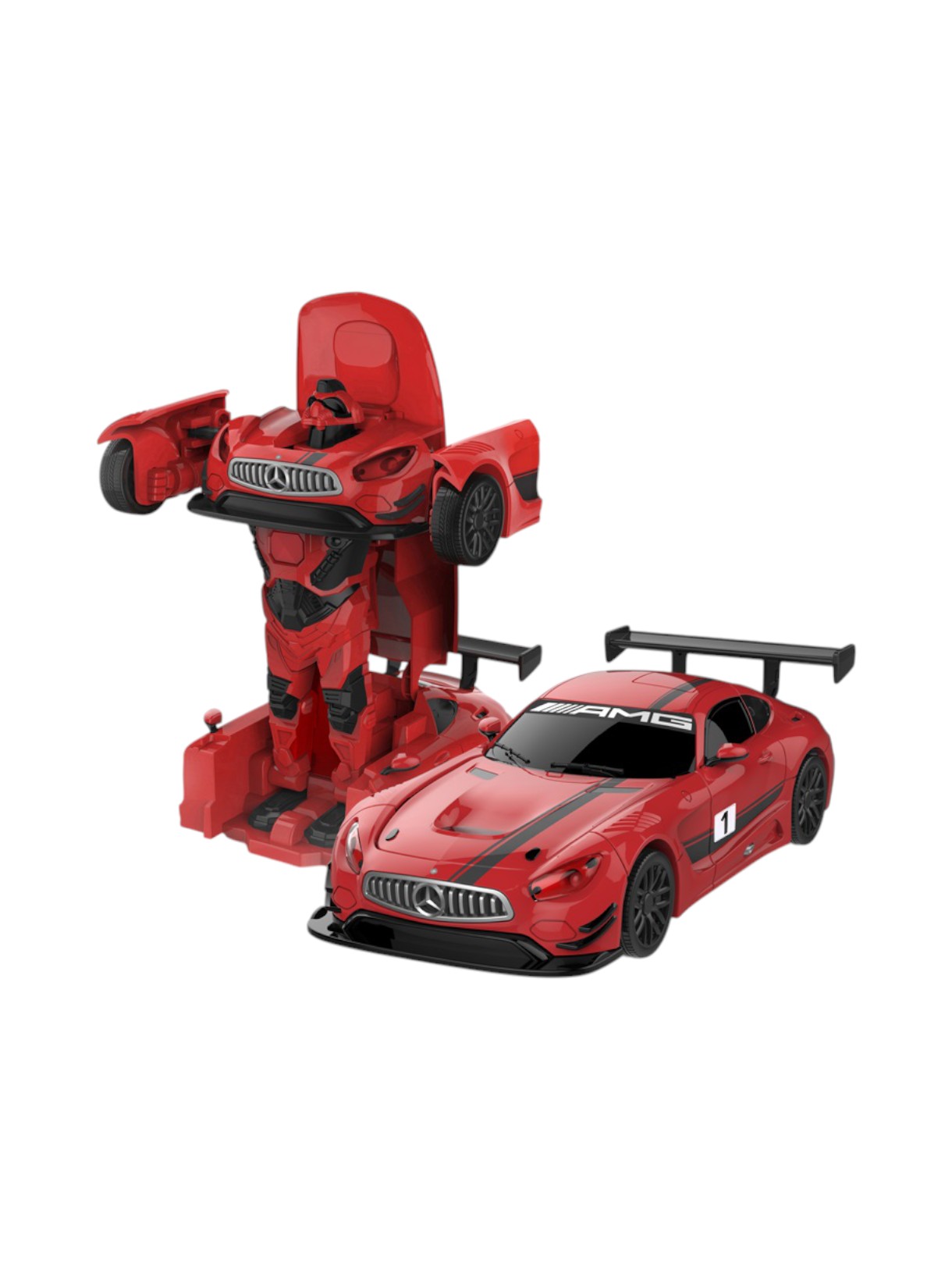 Verwandelbares Roboter-Auto Mercedes Benz Kinder Spielzeug 1