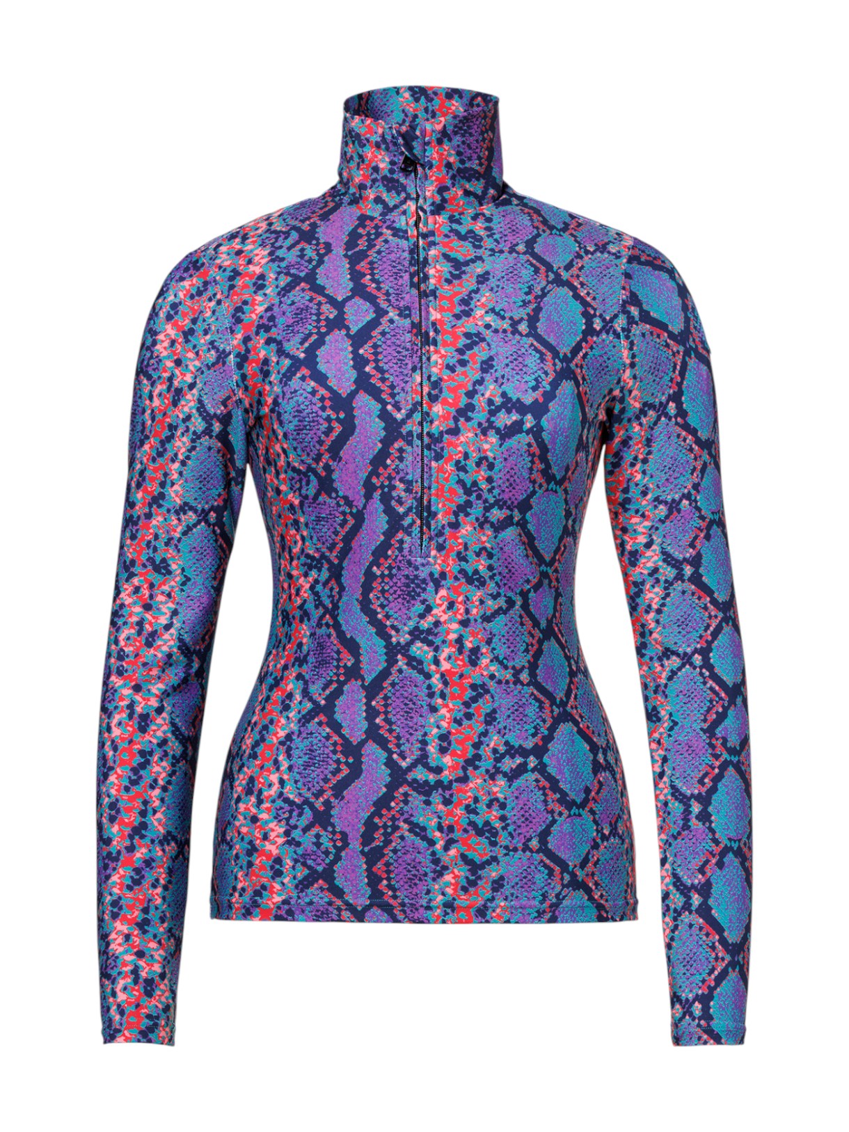 Fiesta Damen Skipulli mit Snake-Print 1
