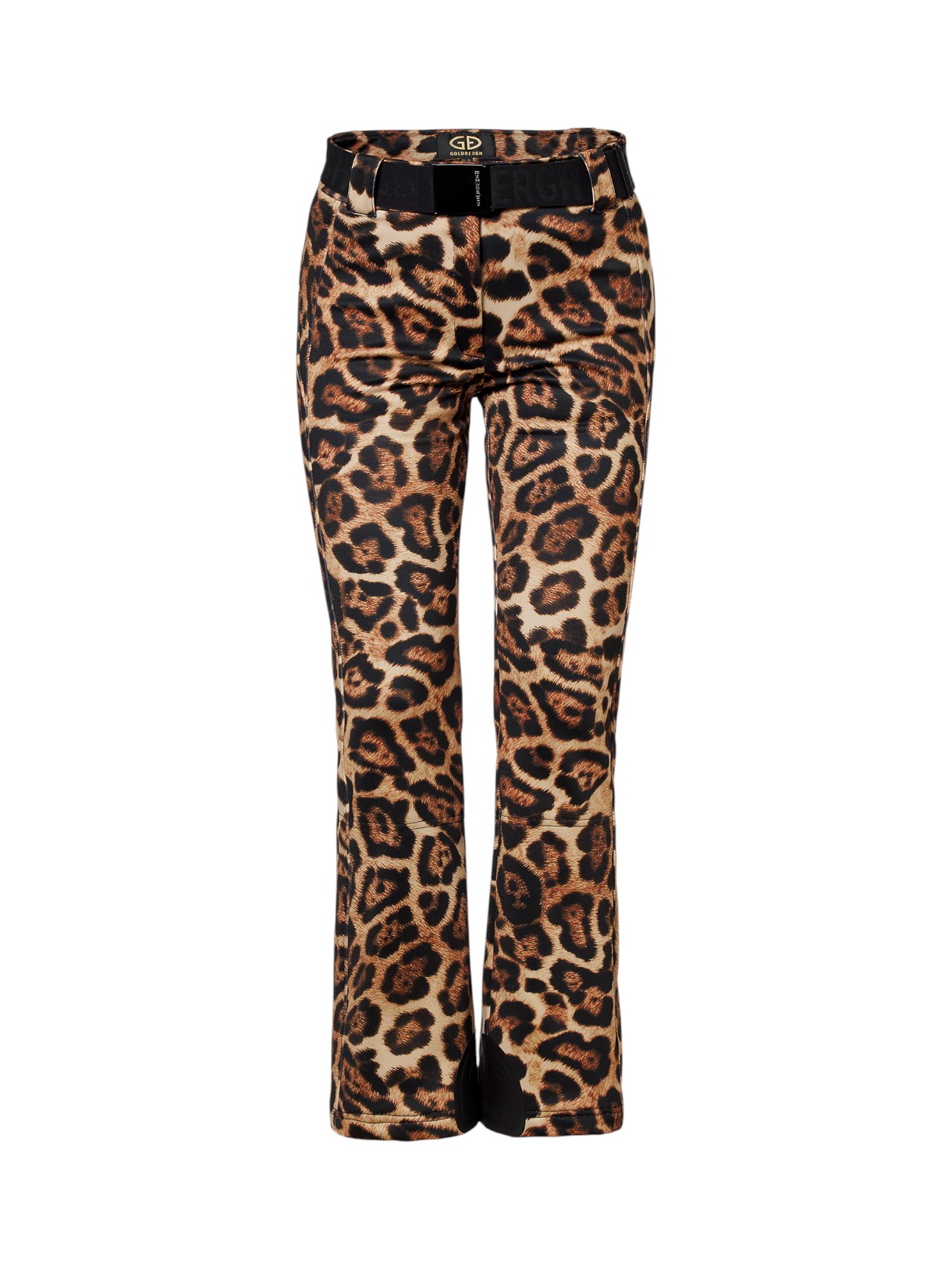 Minou Damen Softshell Skihose mit Allover Print 1