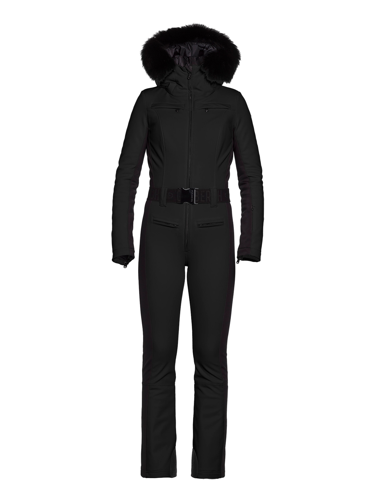 Parry Ski Jumpsuit Faux Border Long Damen Skianzug Overall 1