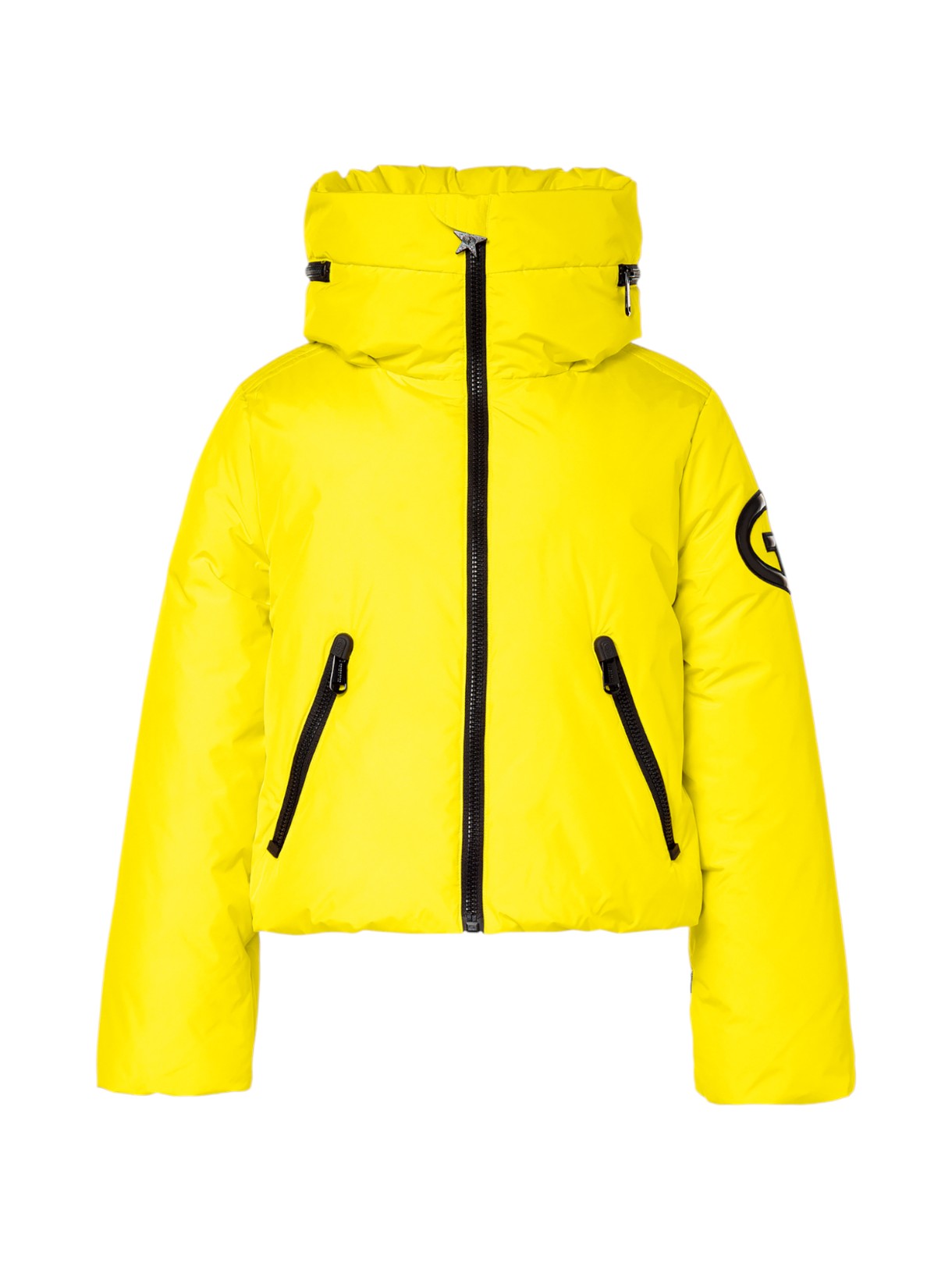Porter Damen Daunen Skijacke mit Kapuze 1