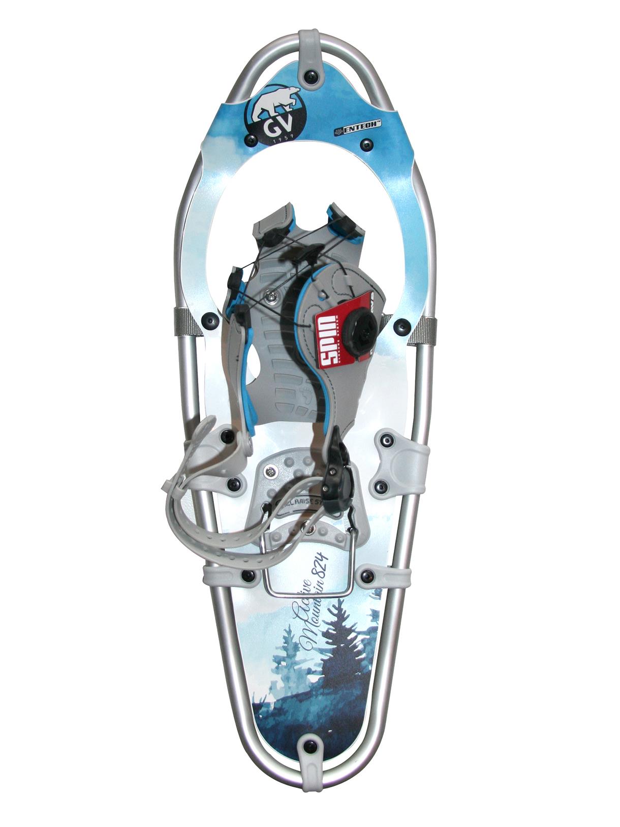 Mountain Spin 8x21 Schneeschuhe blau 1