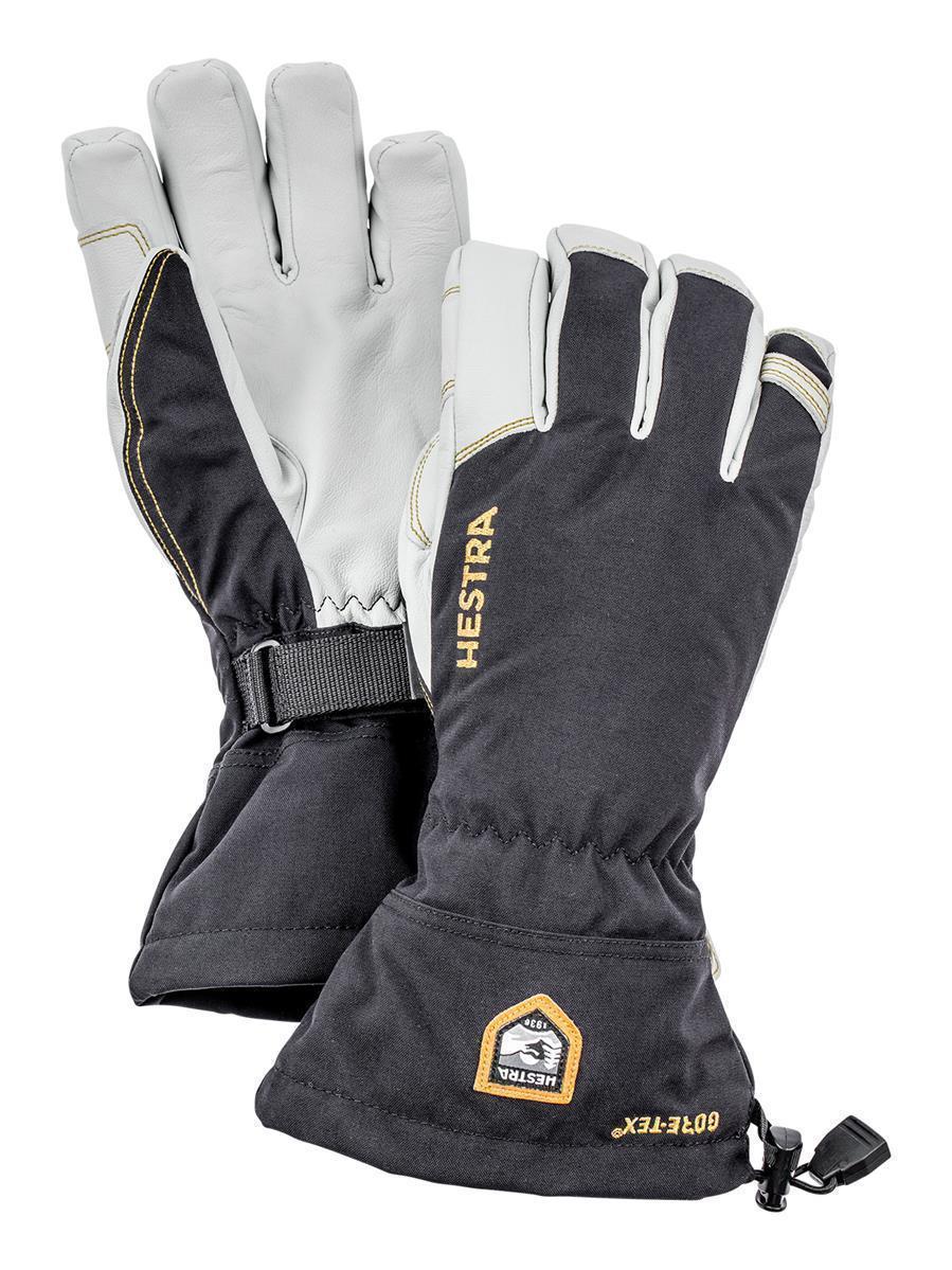 Army Leather Gore-Tex 5 Finger Skihandschuhe 1