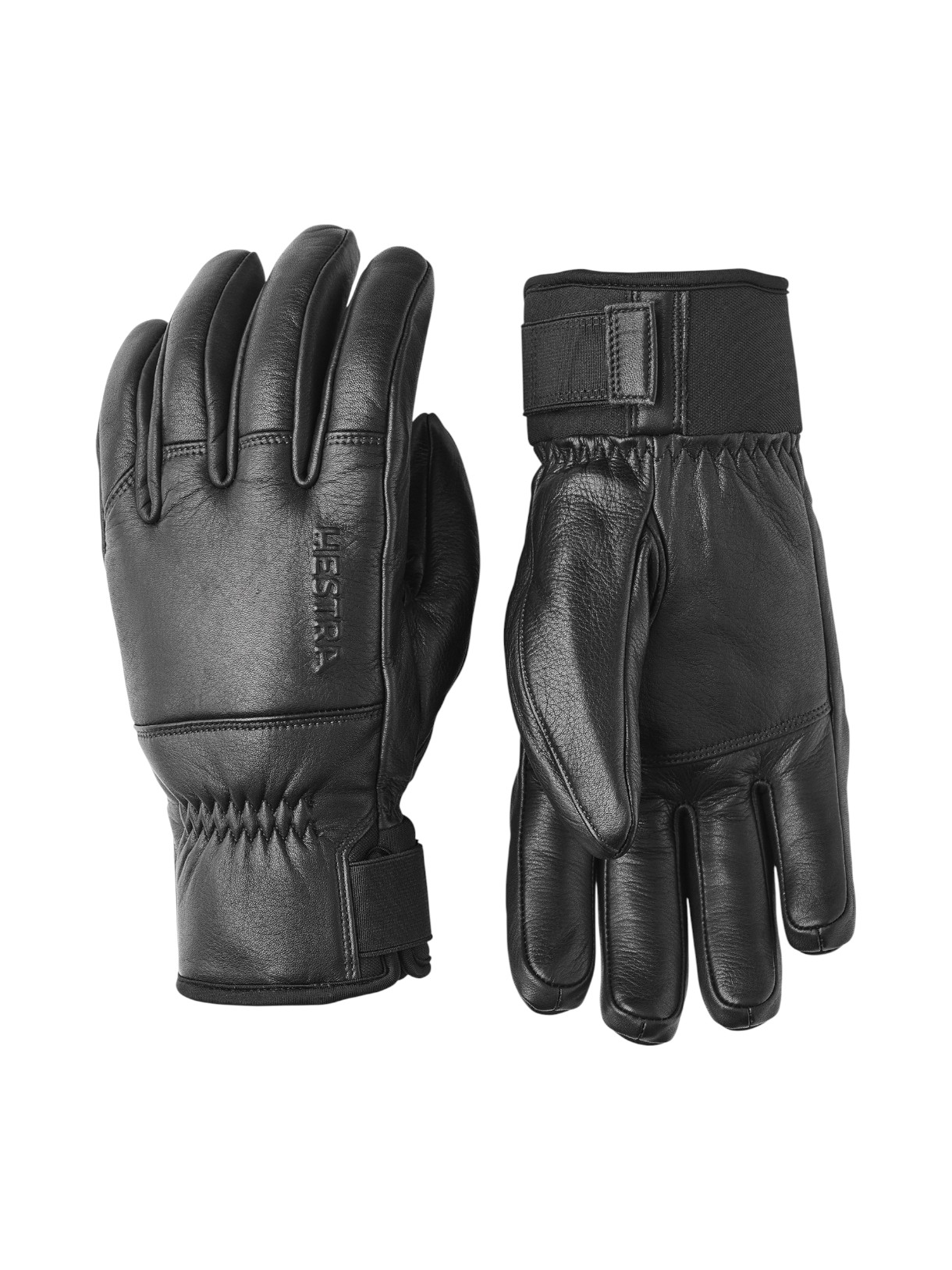 Omni Herren 5-Finger Ski Handschuhe aus Leder 1