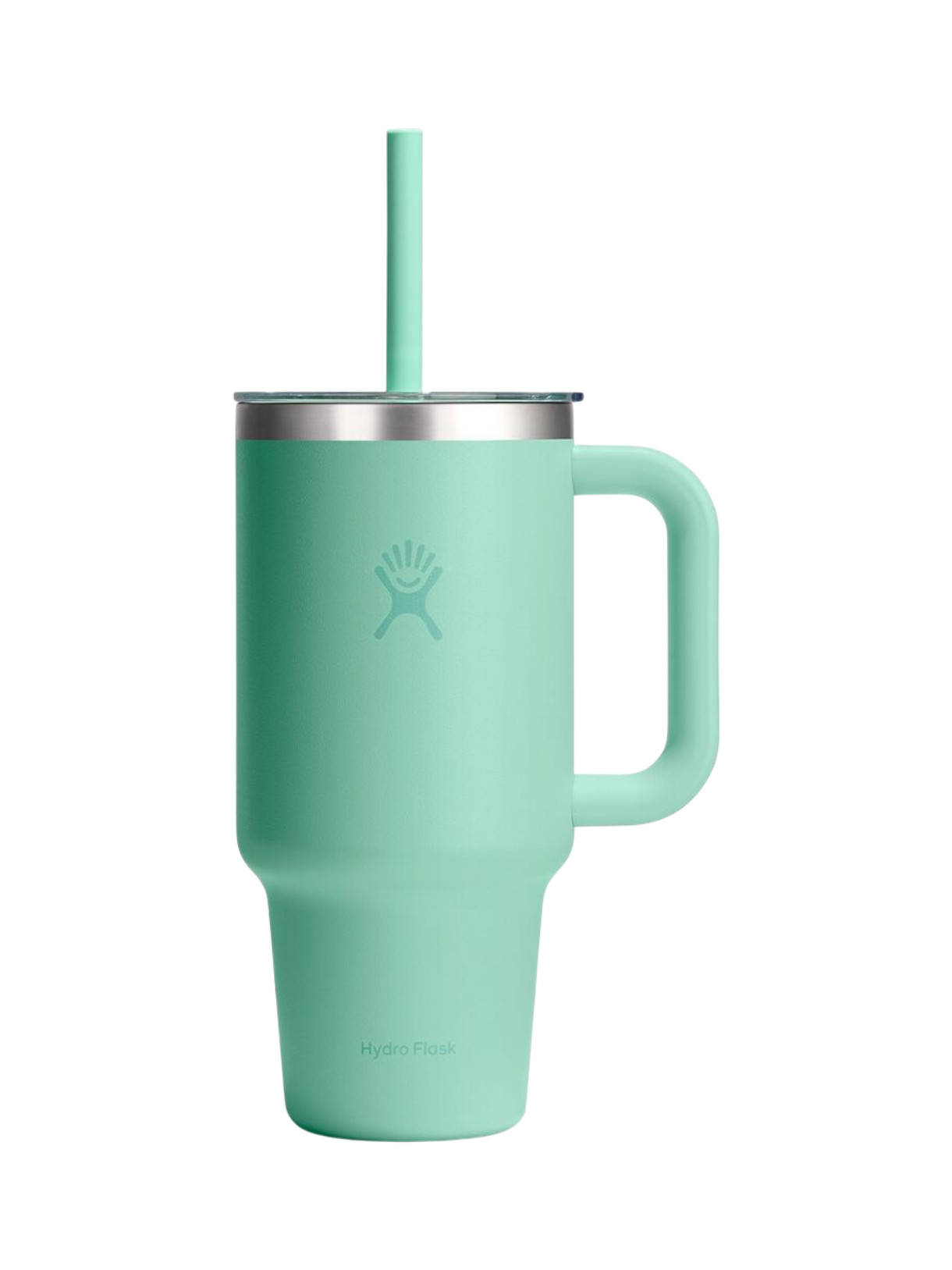 32 OZ Travel Tumbler Clear Lid Trinkflasche 1