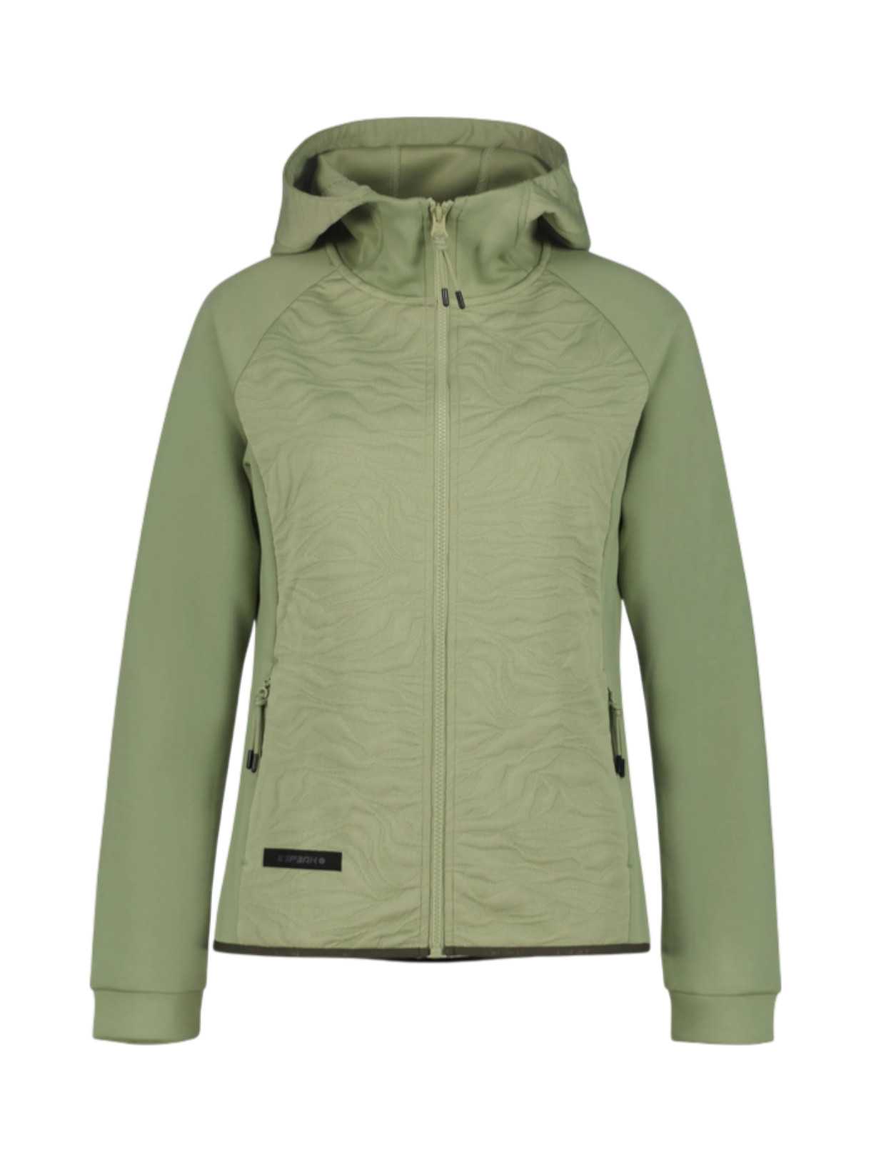 Amberg Damen Outdoor Midlayer Jacke mit Kapuze 1