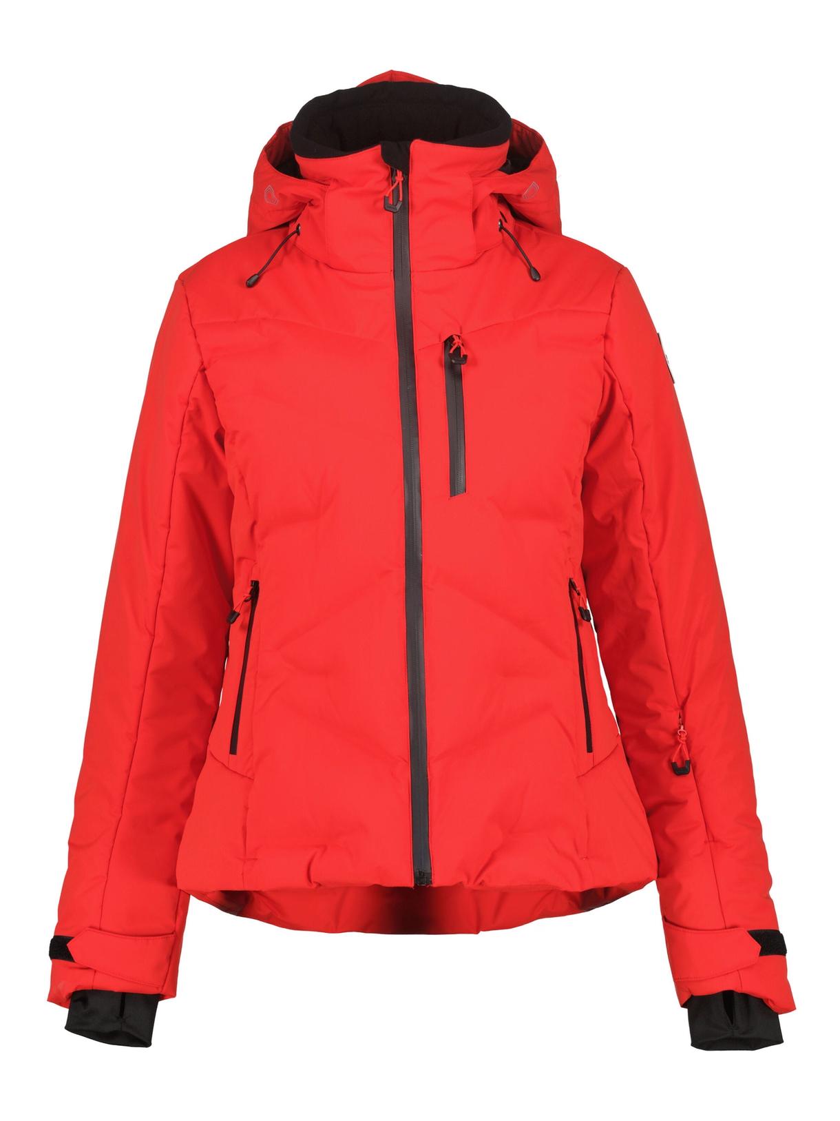 Flovilla Damen Skijacke mit abnehmbarer Kapuze 1