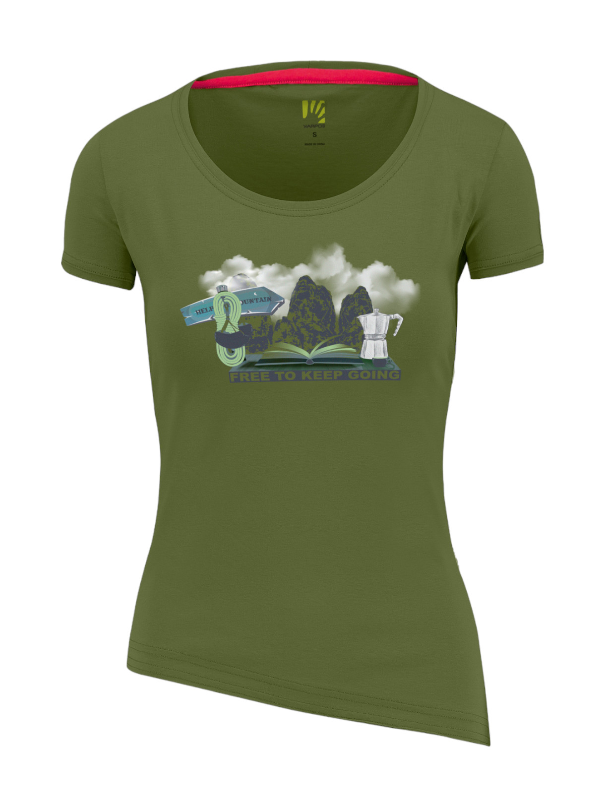 Anemone Evo Damen T-Shirt 1