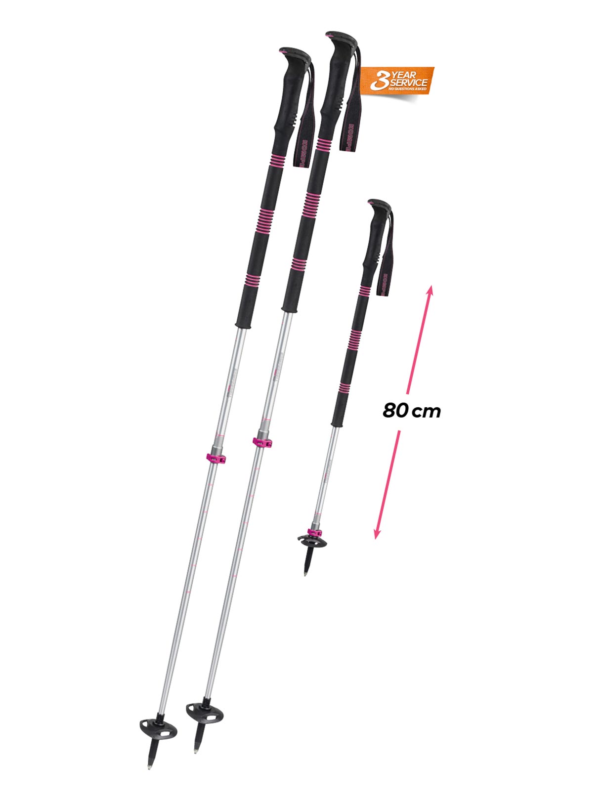 Titanal 2 FOAM Compact Skitourenstöcke 1