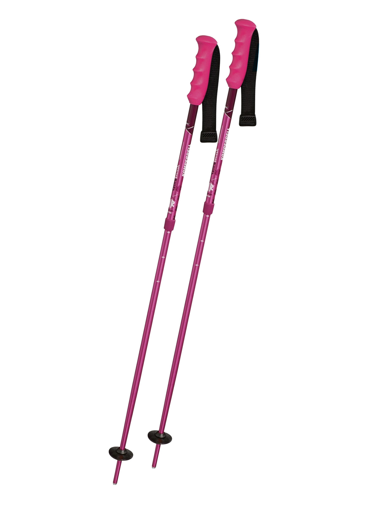 Pink Smash Teleskop Kinder Skistöcke Länge 80-105 cm verstellbar 1