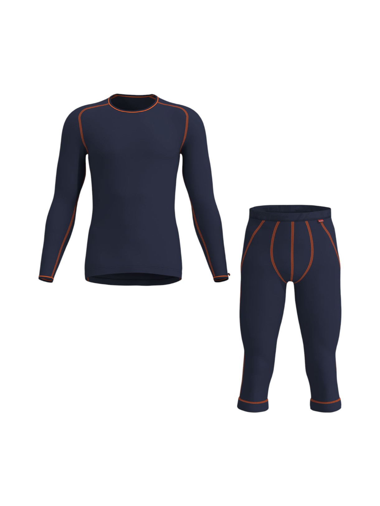 Transtex Warm Herren-Unterwäsche-Set mit 3/4 Pants und Langarmshirt 1