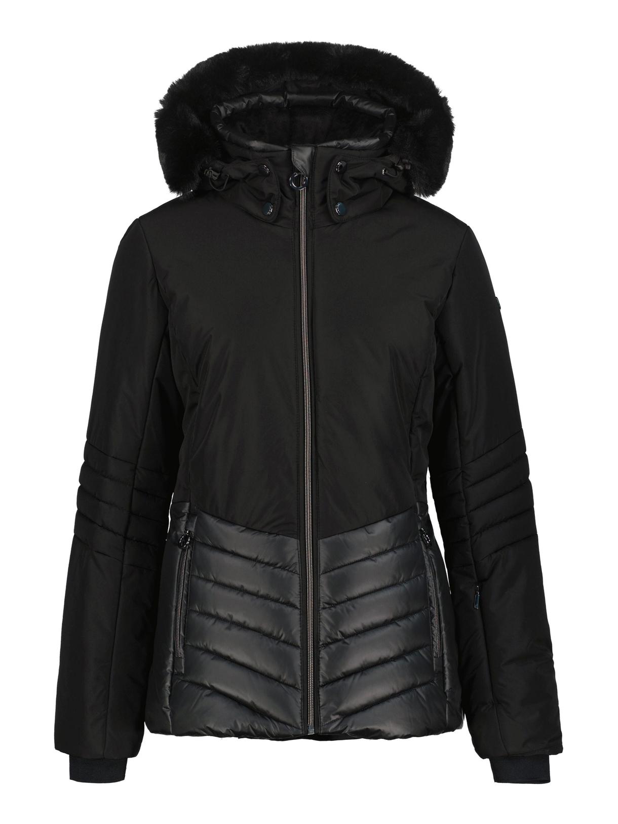 Halkis Damen Skijacke mit abnehmbarer Kapuze 1