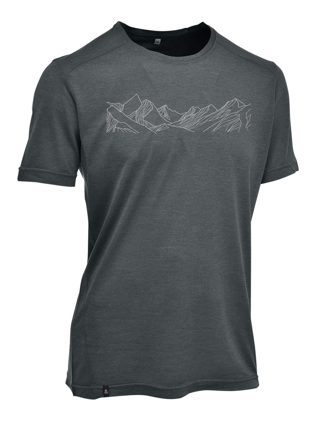 Bezau XT Herren Outdoor Funktions-T-Shirt mit Print 1