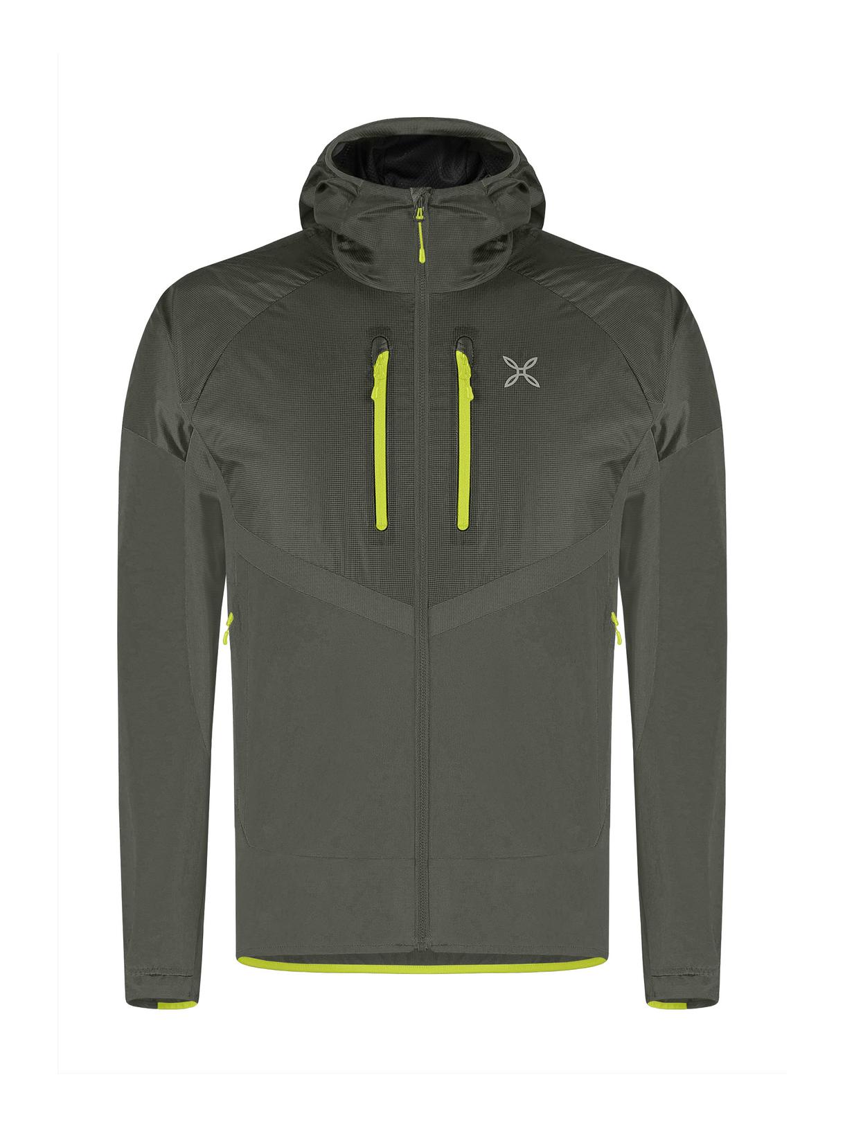 Spitze Herren Hybrid Wind Jacke mit Kapuze 1