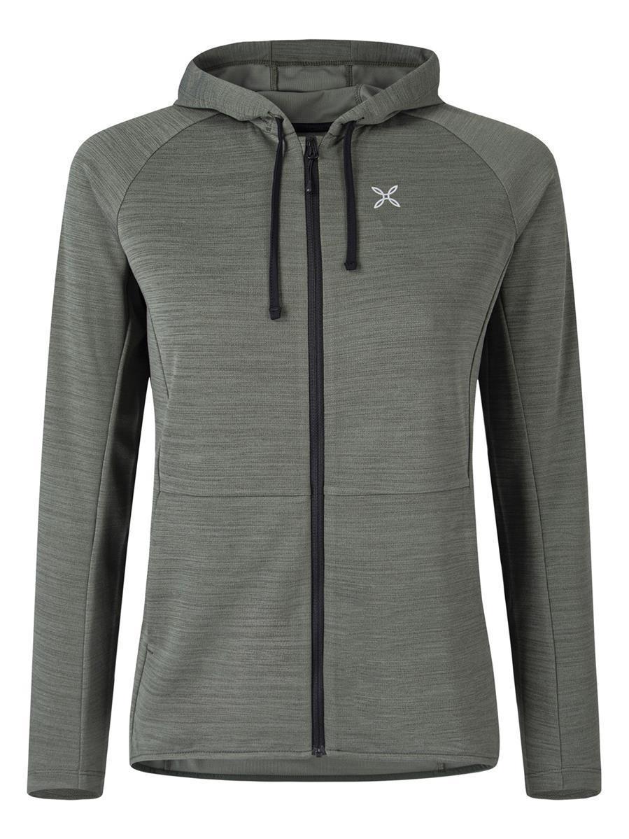 Timeless Maglia Damen Fleece Jacke mit Kapuze 1