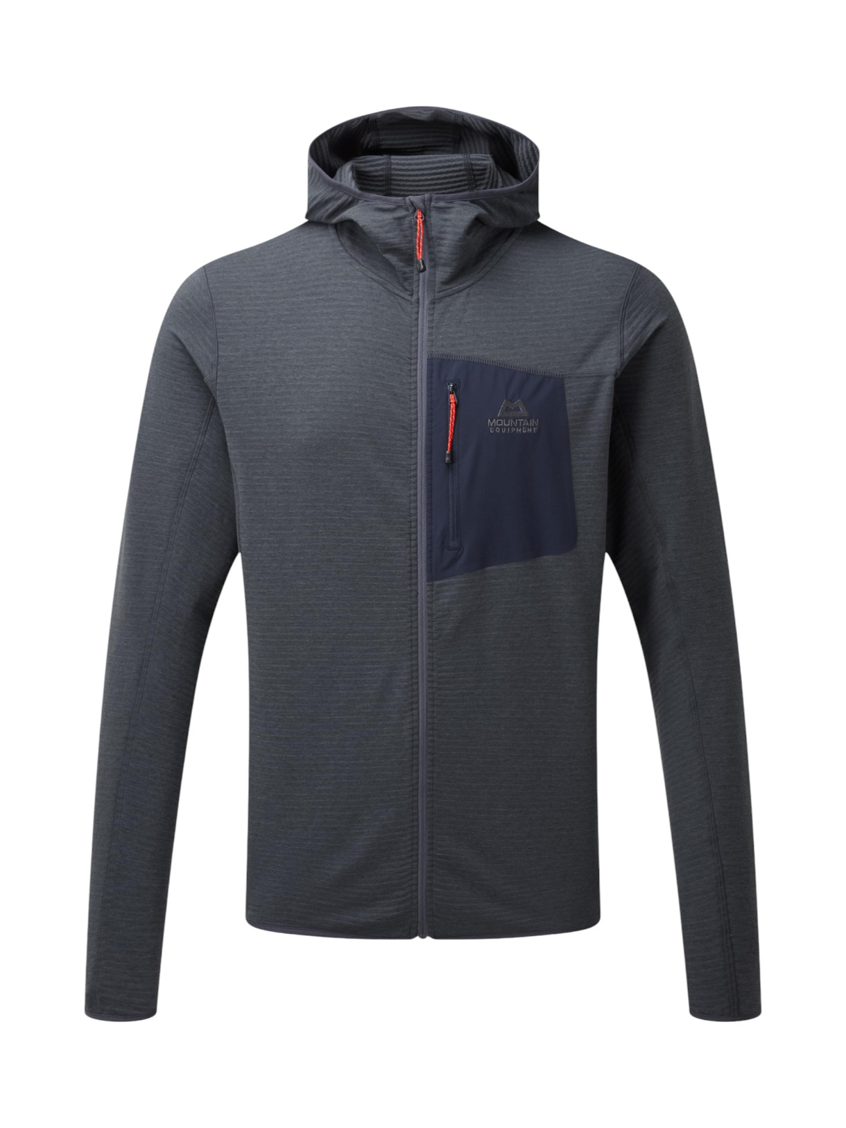 Lumiko Herren Fleece Jacke mit Kapuze 1