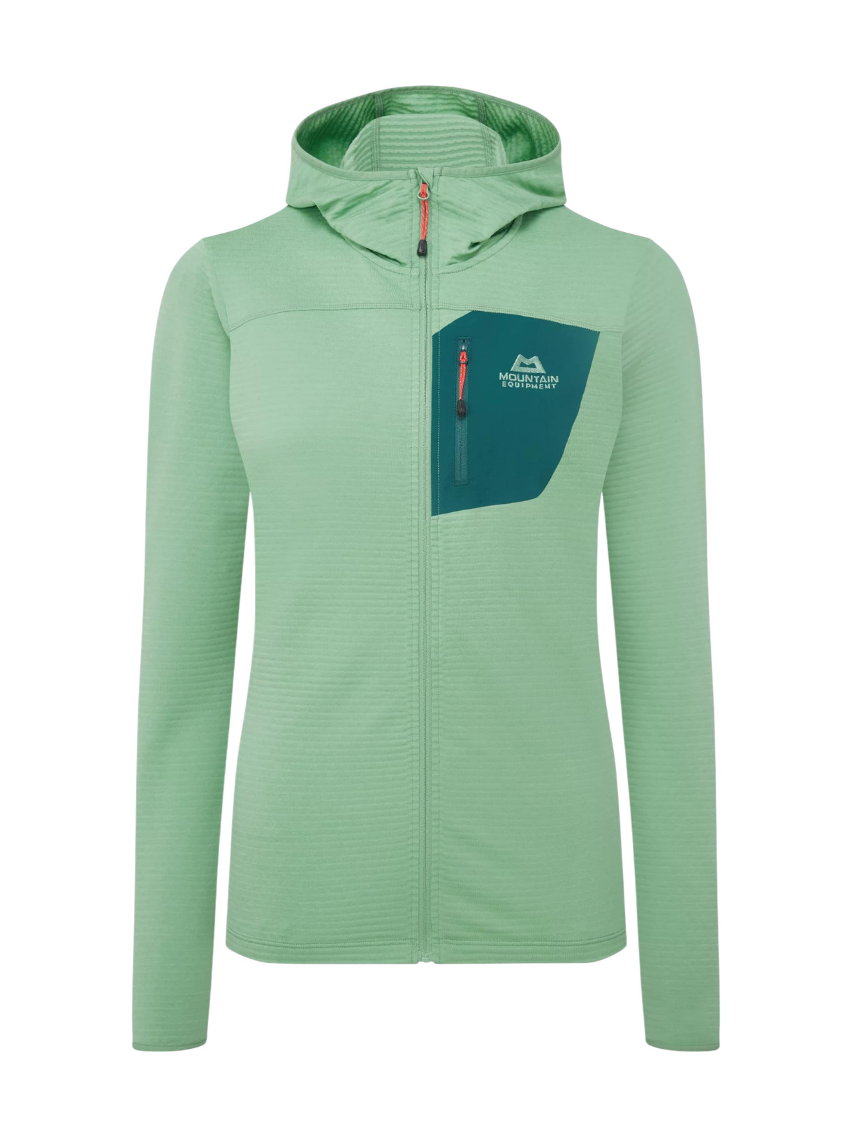 Lumiko Damen Fleece Jacke mit Kapuze 1