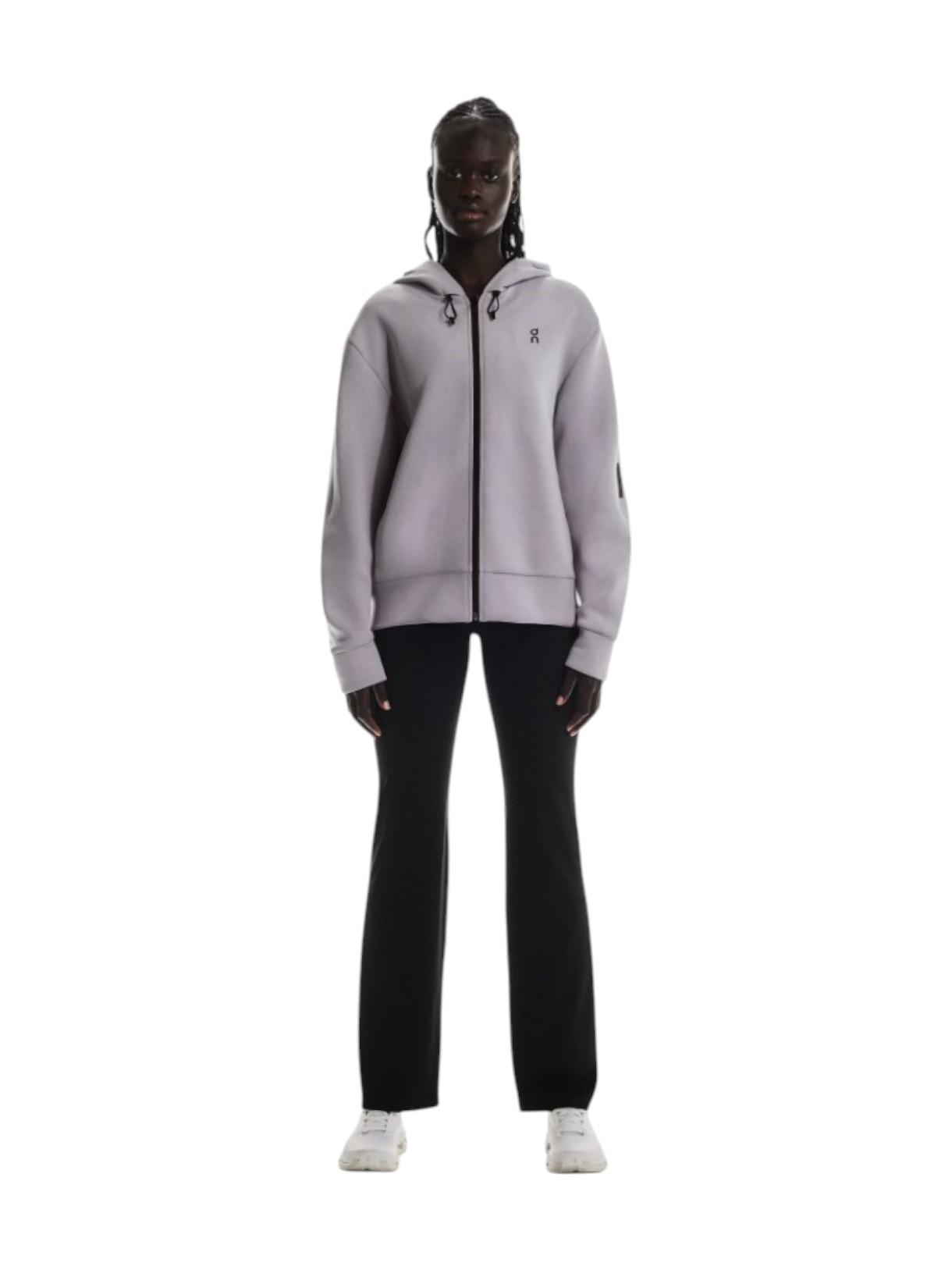 Focus Tech Zip Damen Kapuzensweatshirt 1