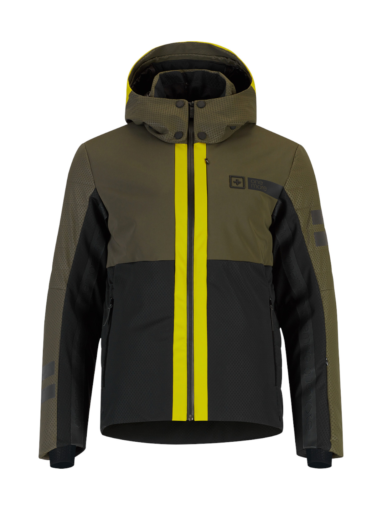 121 Herren Skijacke mit abnehmbarer Kapuze 1