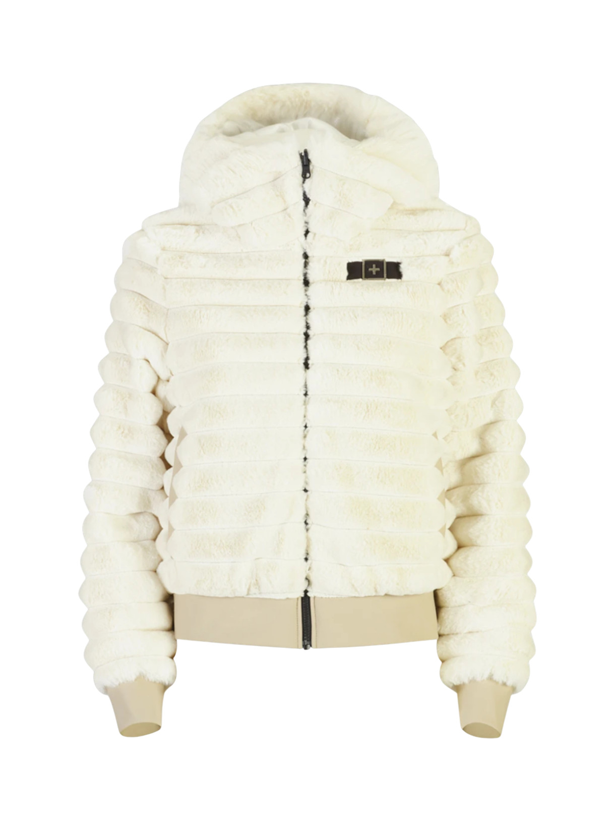 461 Damen Double Face Bomber Wende Skijacke mit Kapuze 1
