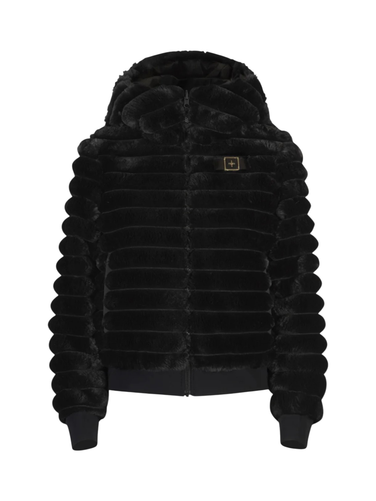 461 Damen Double Face Bomber Wende Skijacke mit Kapuze 1