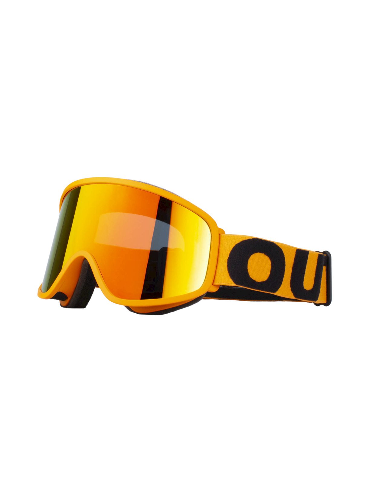 Flat Orange Red MCI Skibrille 1