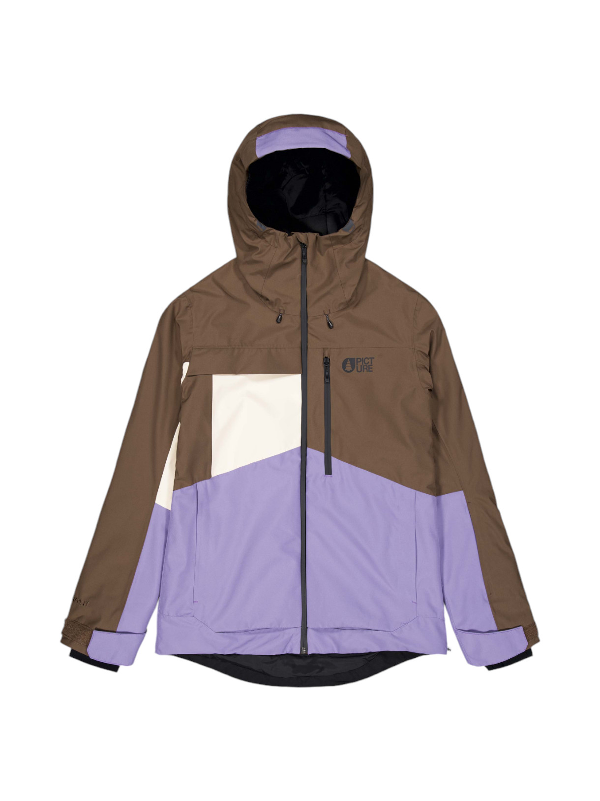 Seen Damen Skijacke mit Kapuze 1