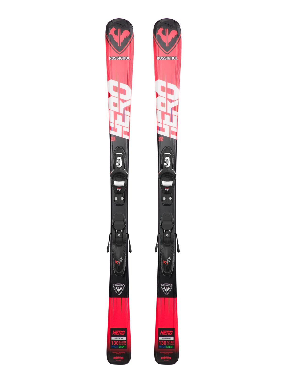 Hero JR Ski + Kid 4 GW Skibindung (100-140cm) Kinder Skiset 1