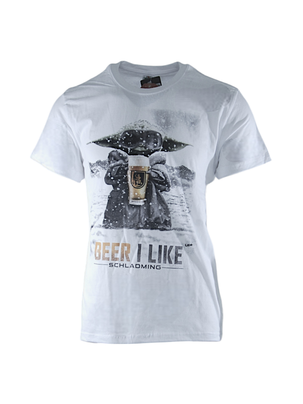 Baby Beer I like it Winter Herren T-Shirt weiss 1