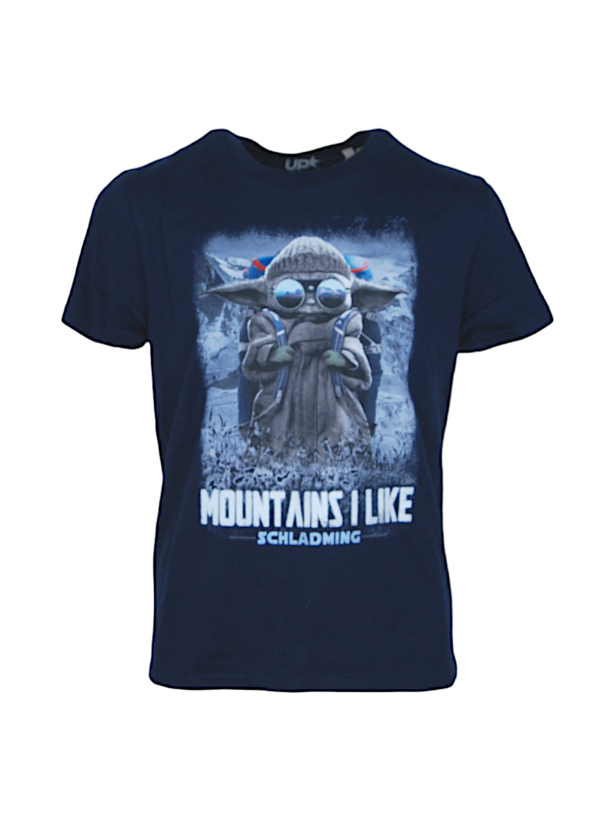 Baby Mountains I Like Kinder T-Shirt blau 1