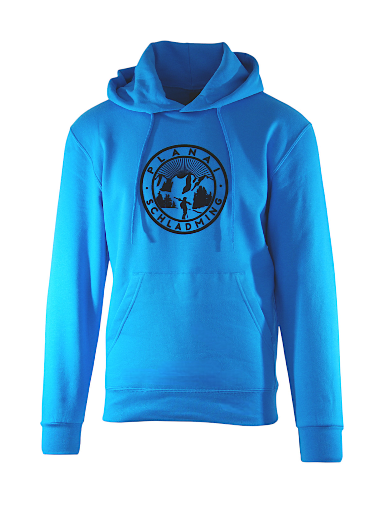 Circu Larry Planai Uni Kapuzenpullover blau 1