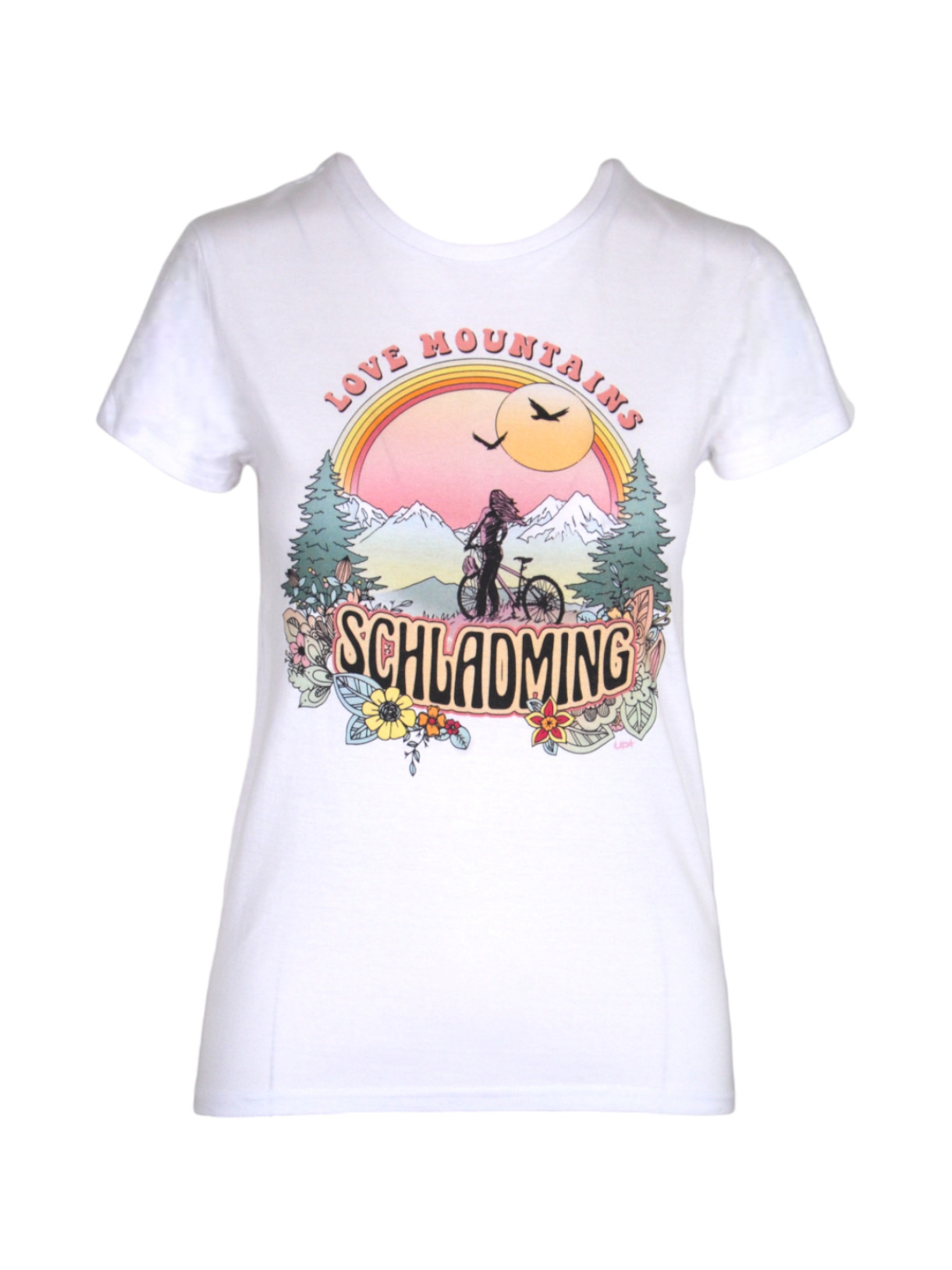 Love Mountin MTB Damen T-Shirt weiss 1