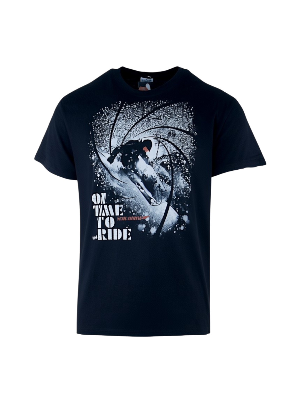 On Time To Ride Herren T-Shirt schwarz 1