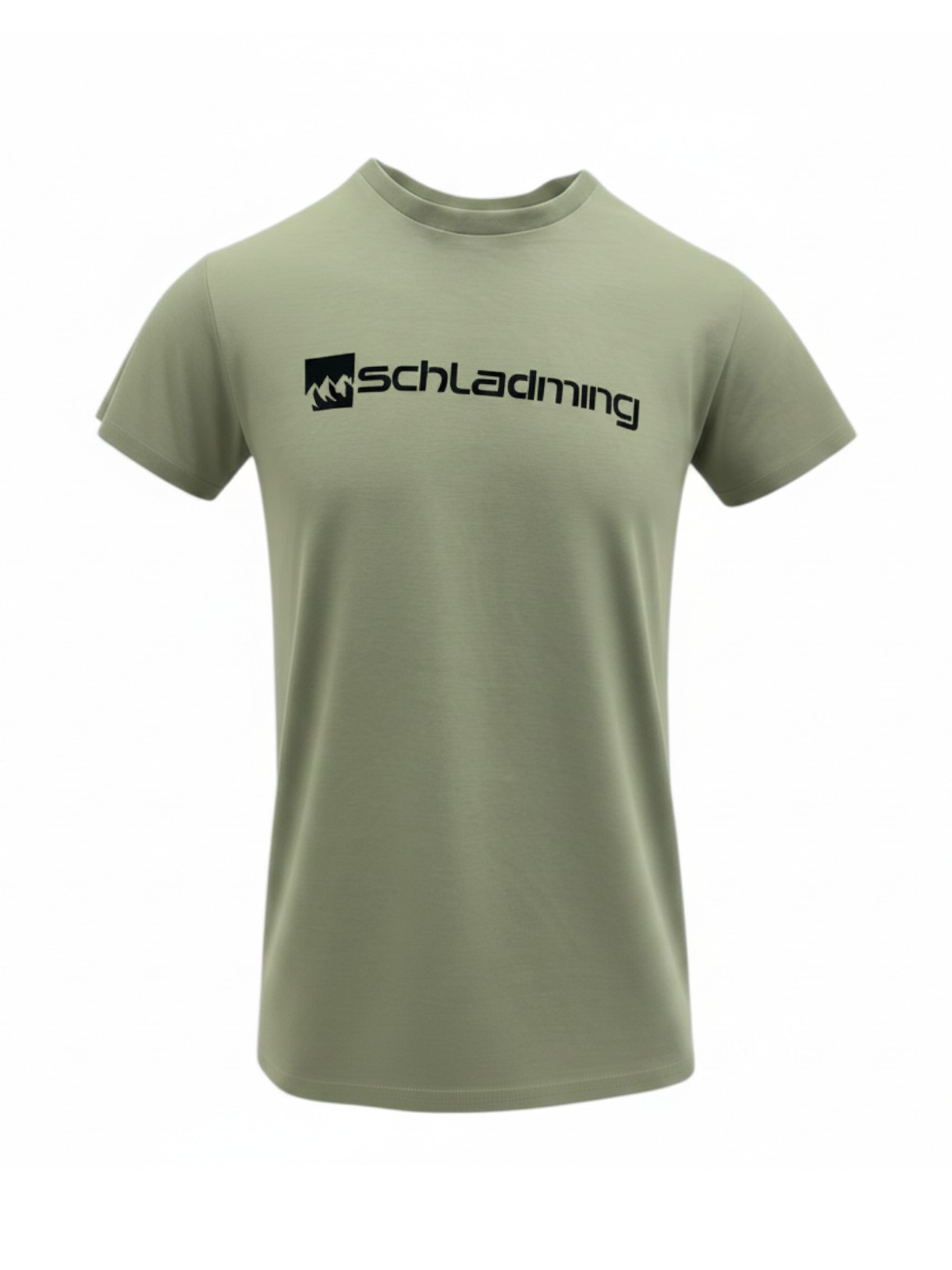 Squary Logo Flock T-Shirt 1