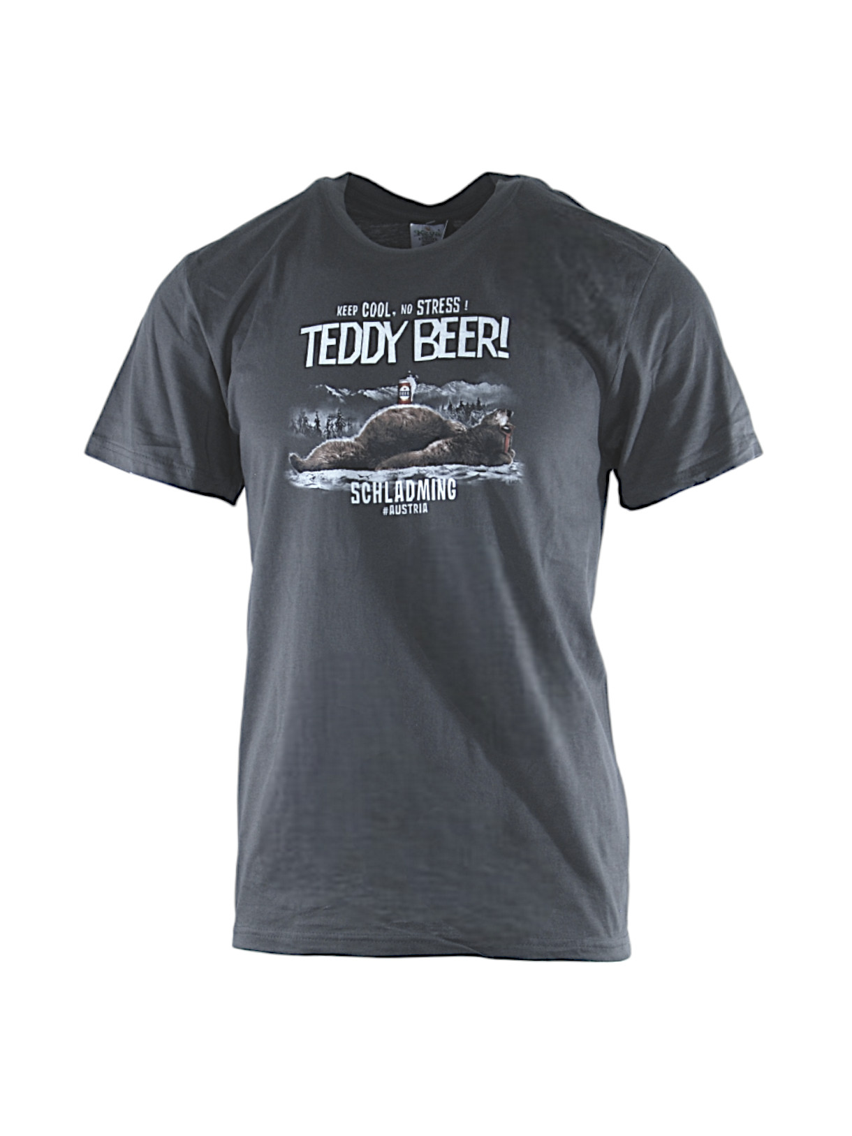 Teddy Cool Austria Herren T-Shirt grau 1