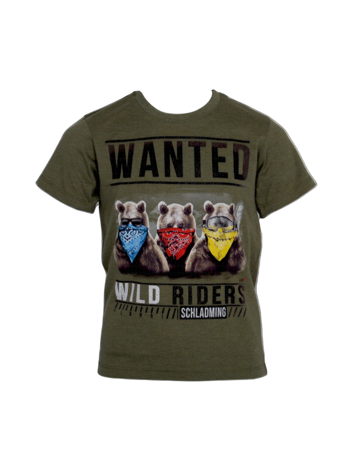 Teddy Wanted Kinder T-Shirt grün 1